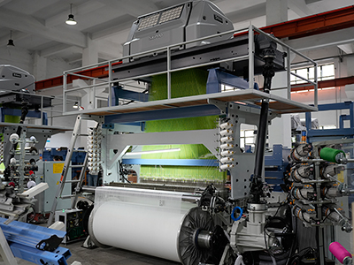 Label weaving machine
