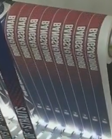 Ribbon Roller Heat Transfer Machine