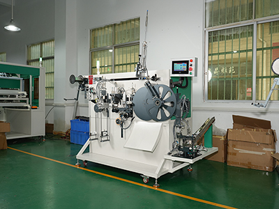 Automatic Webbing Winding Machine (Without Paper Tube Type)